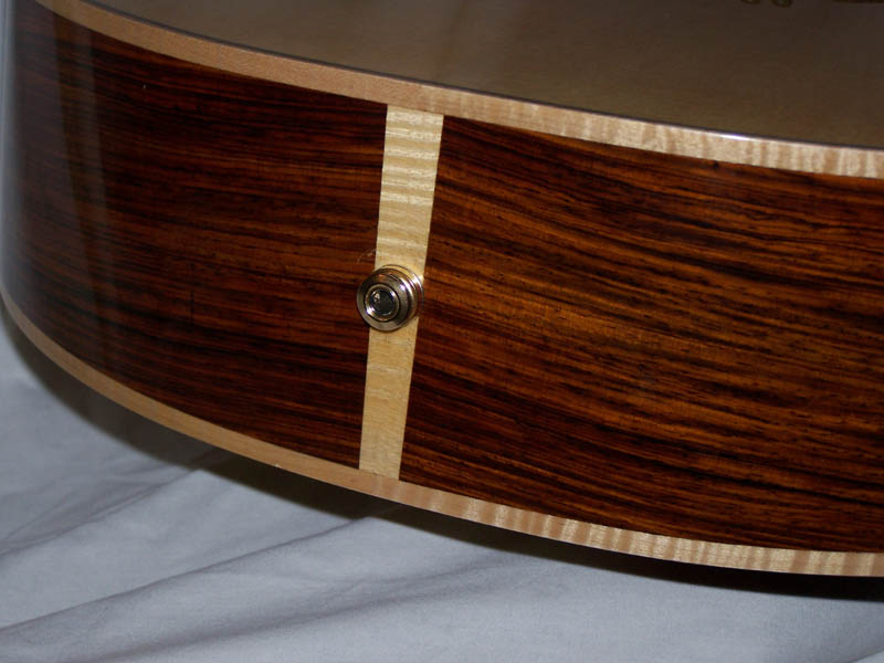 Cocobolo Rosewood with Maple Binding